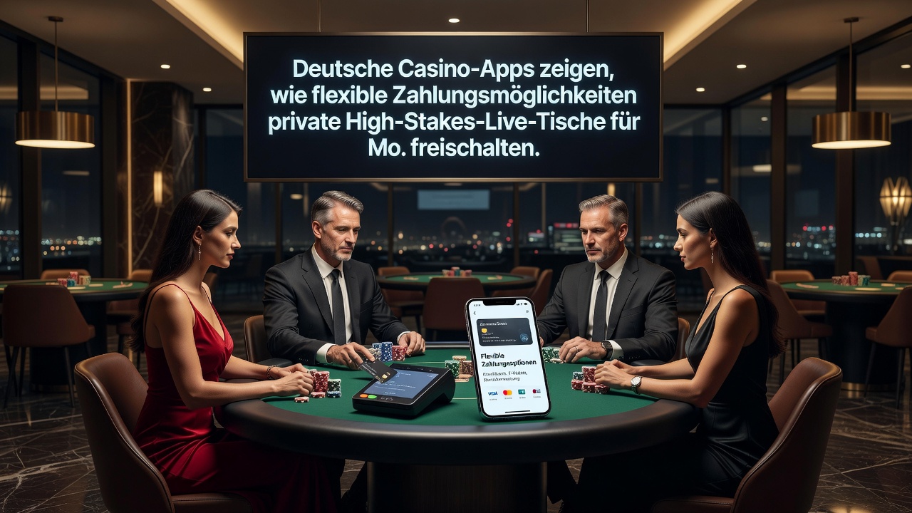 Mobile Nutzer greifen über Casino-Apps auf private High-Stakes-Tische zu